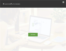 Tablet Screenshot of careercatchers.org